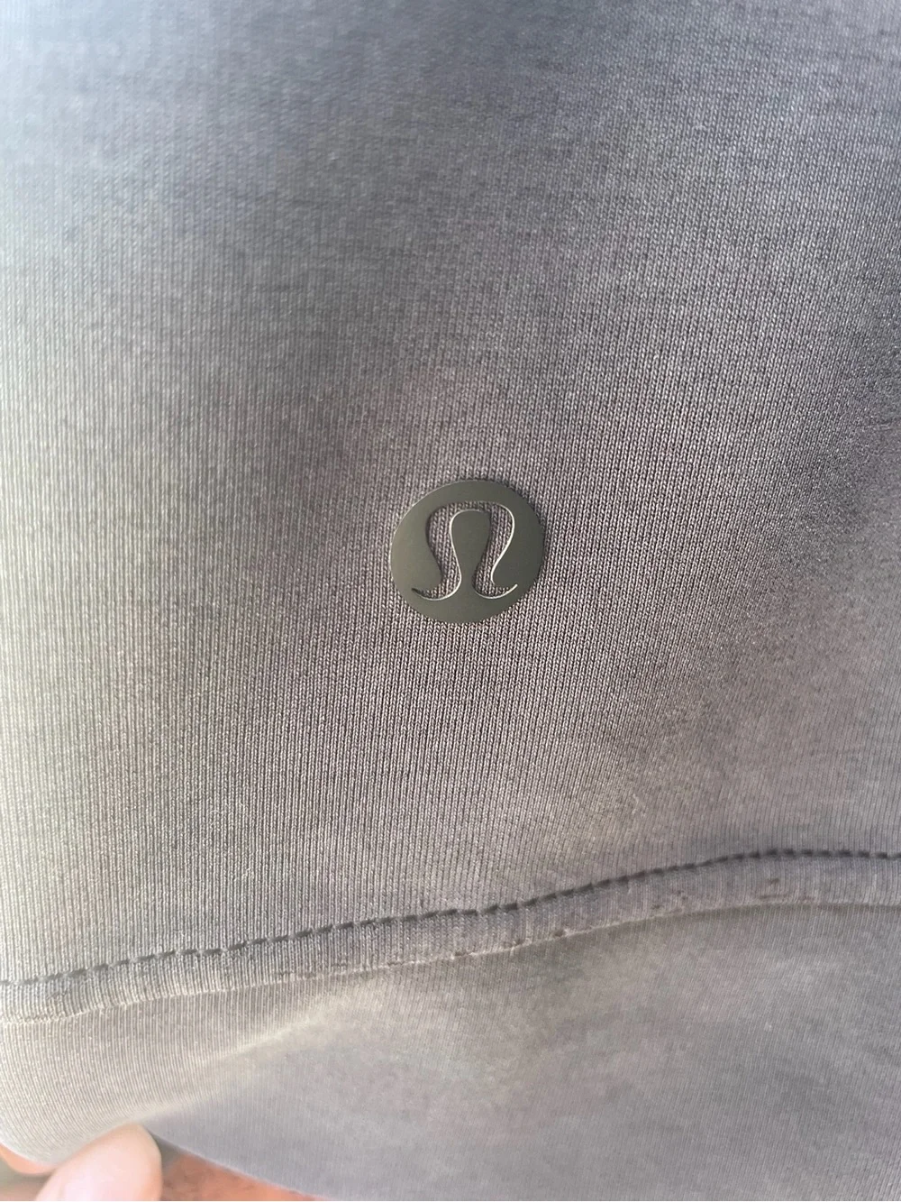 lululemon athletica Charcoal Hooded Pullover Sweatshirt
